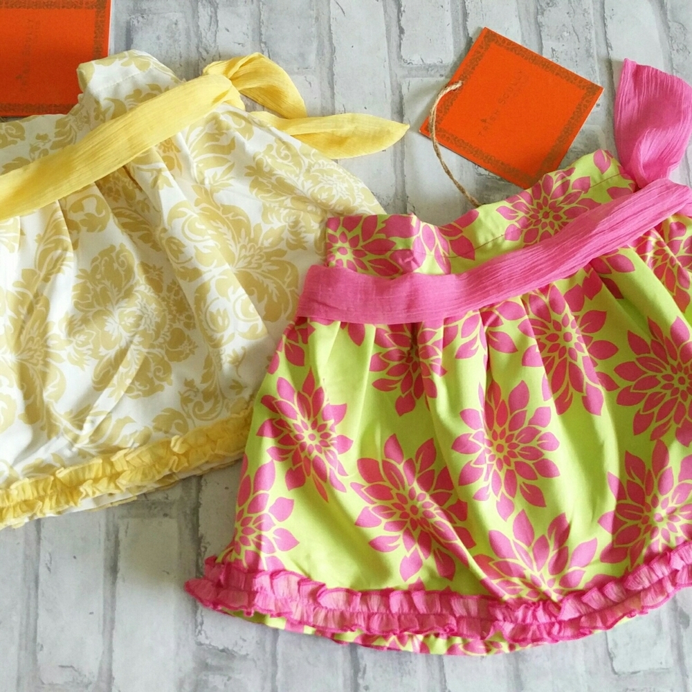 Trish Sculley Girls Printed Skirts 3T New Set of 2